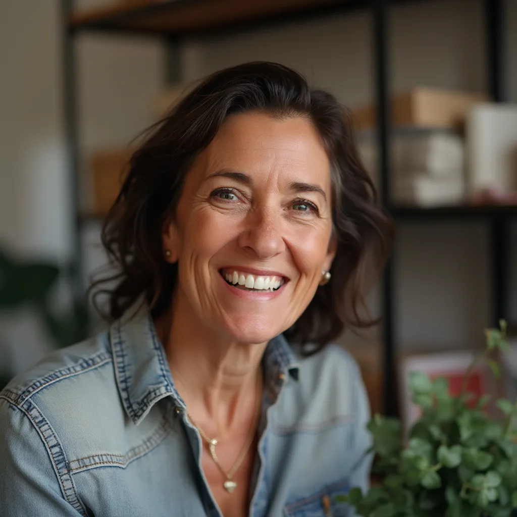 Retrato de Laura Vega, dueña de PyME